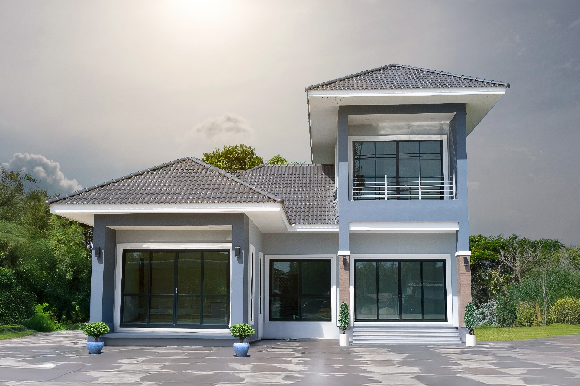 แบบบ้านหรู่